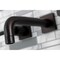 Kingston Brass KS6125DKL Two-Handle Wall Mount Bathroom Faucet, Oil Rubbed Bronze KS6125DKL - alternate 2